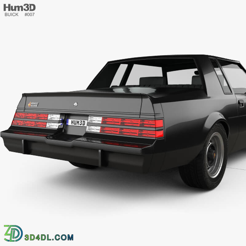 Hum3D Buick Regal Grand National 1987