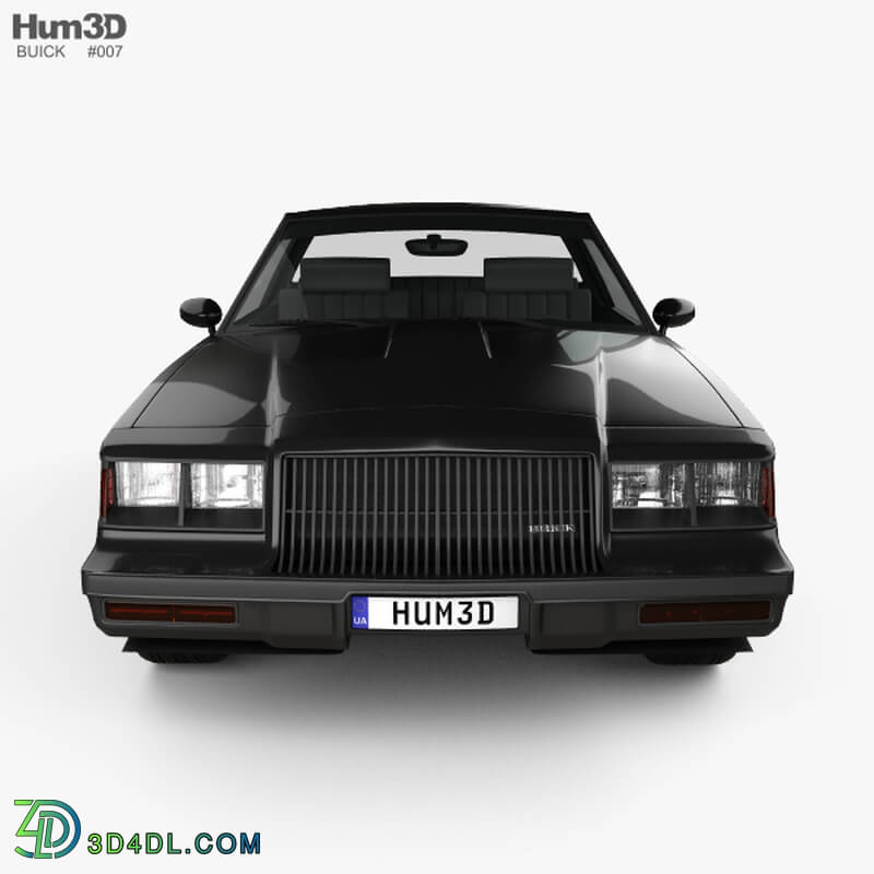 Hum3D Buick Regal Grand National 1987