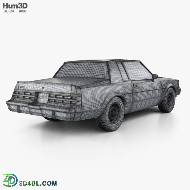 Hum3D Buick Regal Grand National 1987