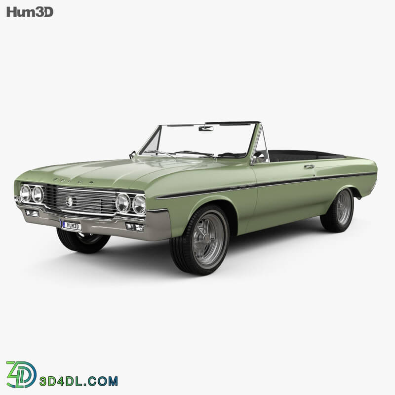 Hum3D Buick Skylark convertible 1964