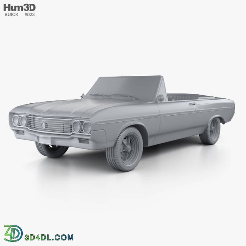 Hum3D Buick Skylark convertible 1964