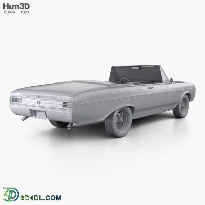 Hum3D Buick Skylark convertible 1964