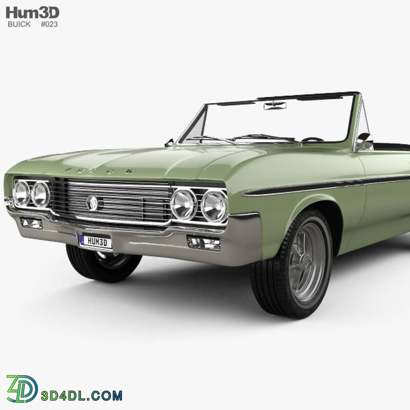 Hum3D Buick Skylark convertible 1964