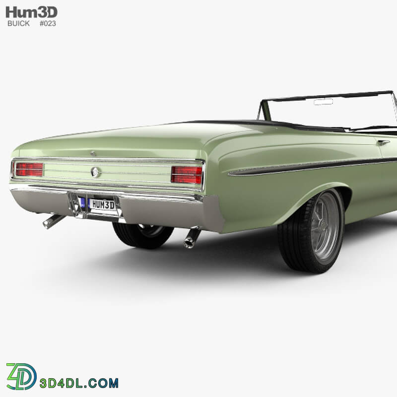 Hum3D Buick Skylark convertible 1964