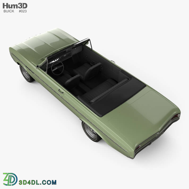 Hum3D Buick Skylark convertible 1964