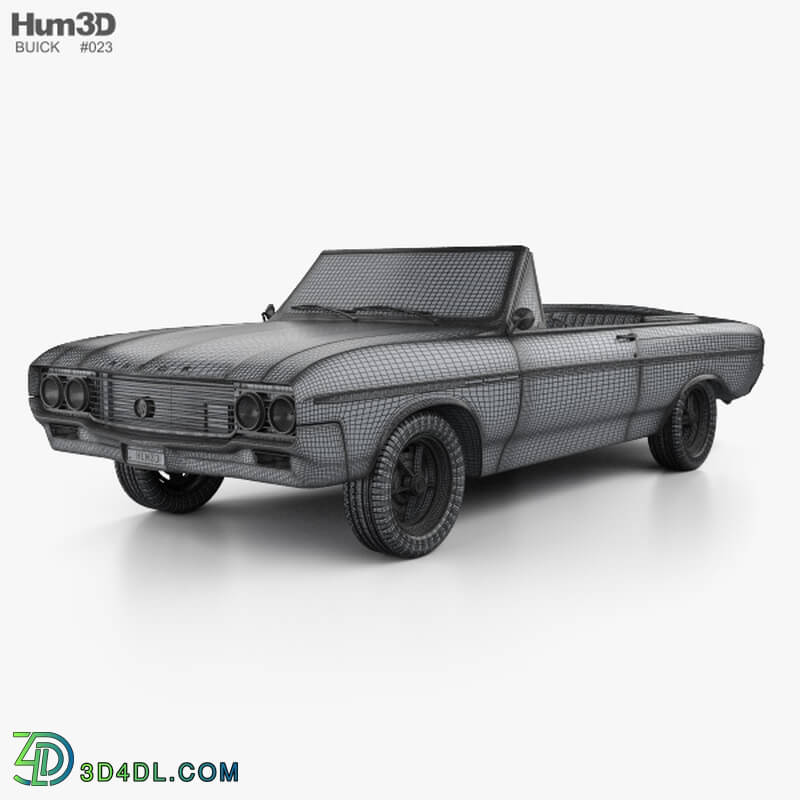 Hum3D Buick Skylark convertible 1964