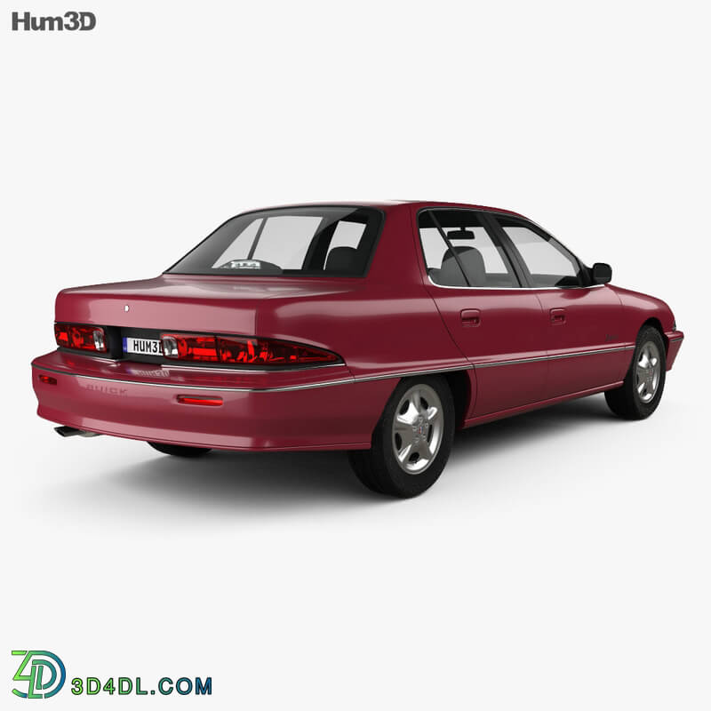 Hum3D Buick Skylark sedan 1995