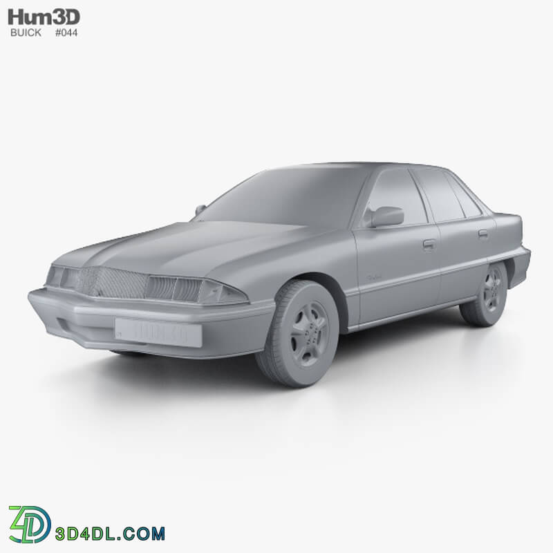 Hum3D Buick Skylark sedan 1995