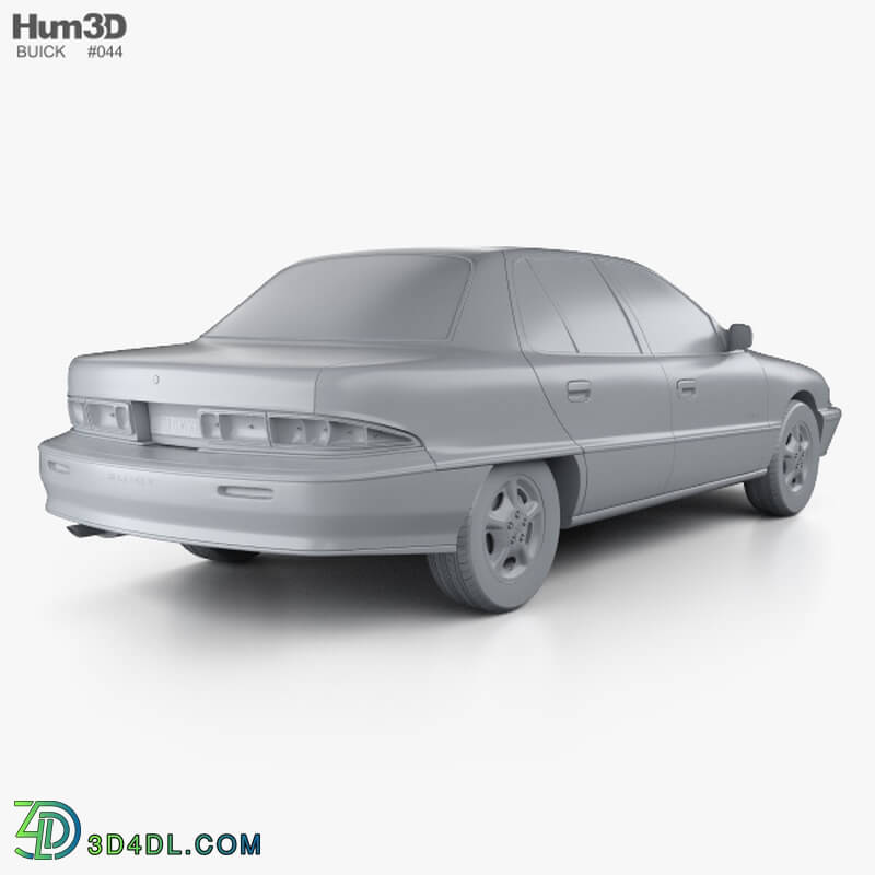 Hum3D Buick Skylark sedan 1995