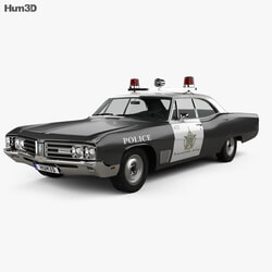 Hum3D Buick Wildcat Police 1968 