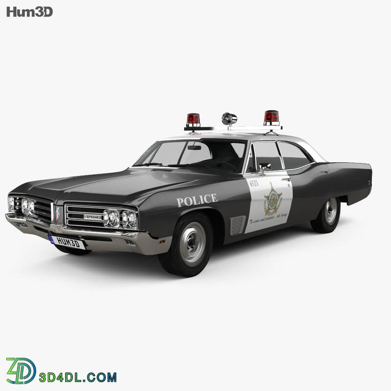 Hum3D Buick Wildcat Police 1968