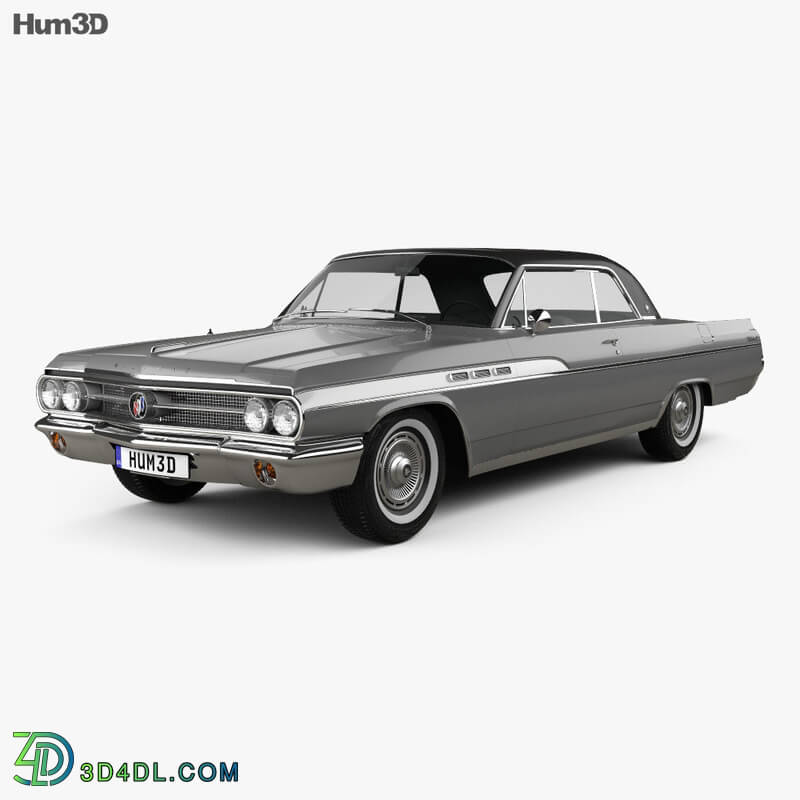 Hum3D Buick Wildcat convertible 1963