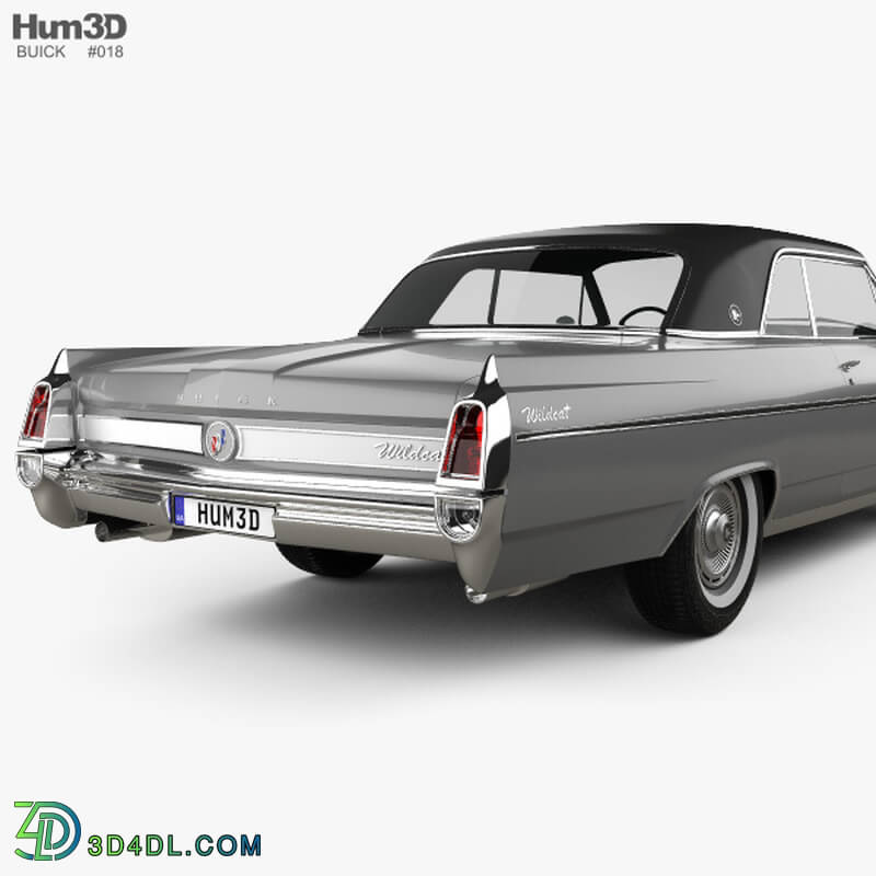 Hum3D Buick Wildcat convertible 1963