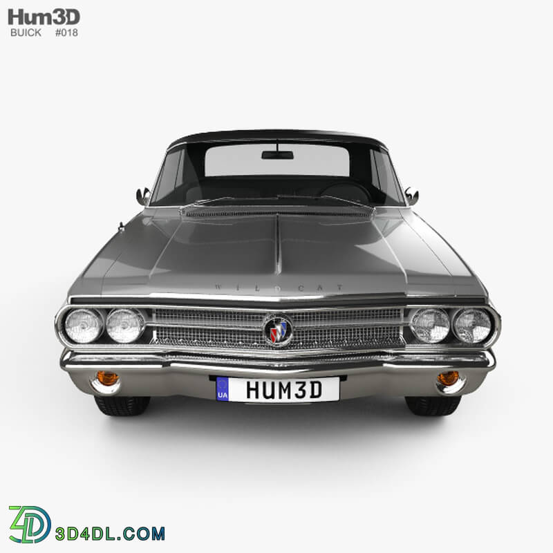 Hum3D Buick Wildcat convertible 1963