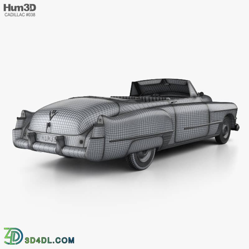 Hum3D Cadillac 62 convertible 1949