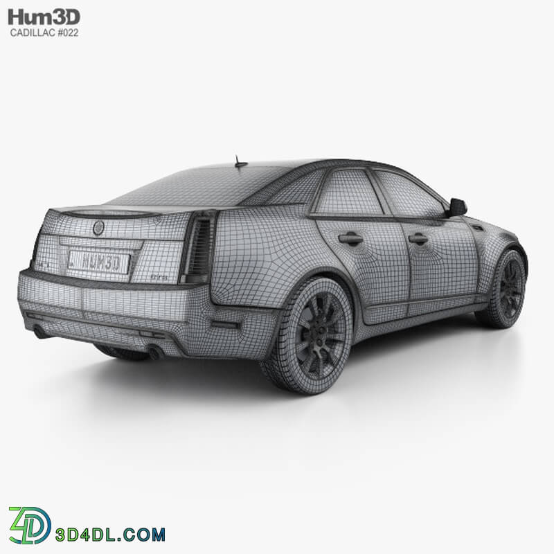 Hum3D Cadillac CTS 2008