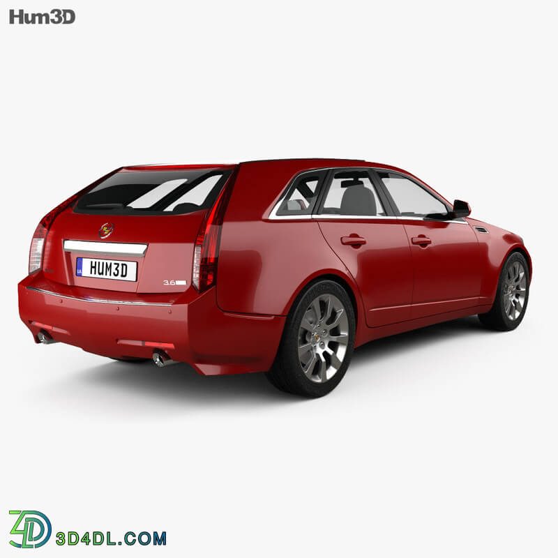 Hum3D Cadillac CTS sport wagon 2009