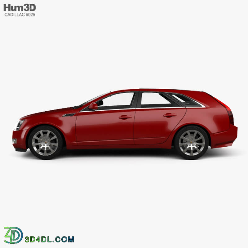 Hum3D Cadillac CTS sport wagon 2009