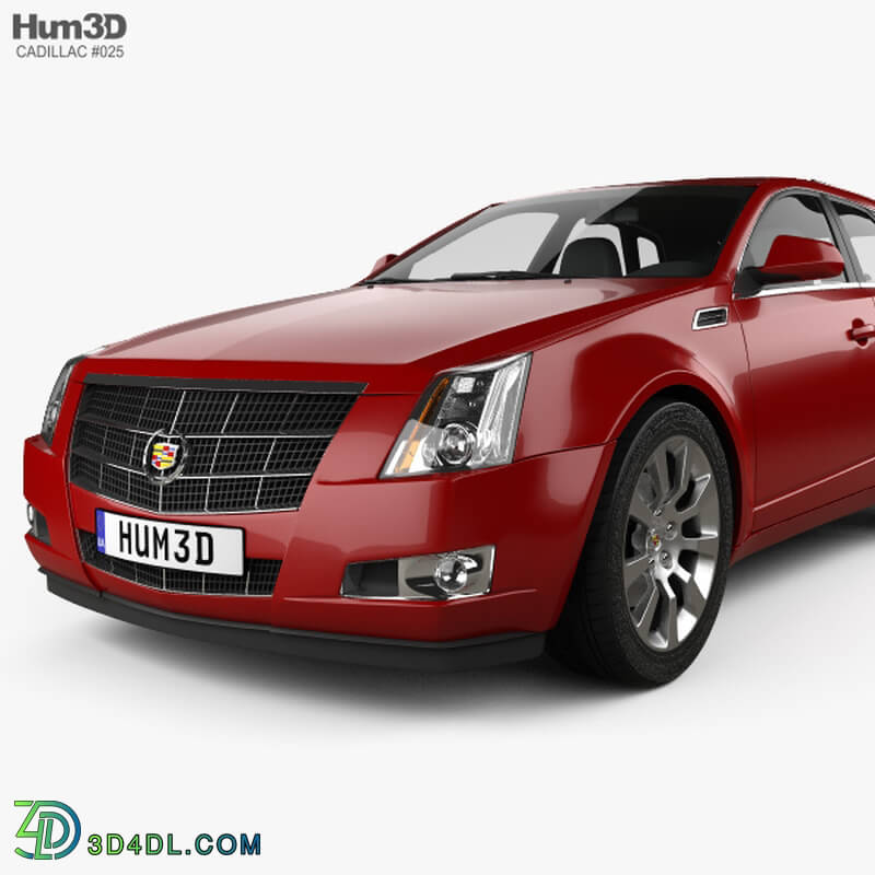 Hum3D Cadillac CTS sport wagon 2009