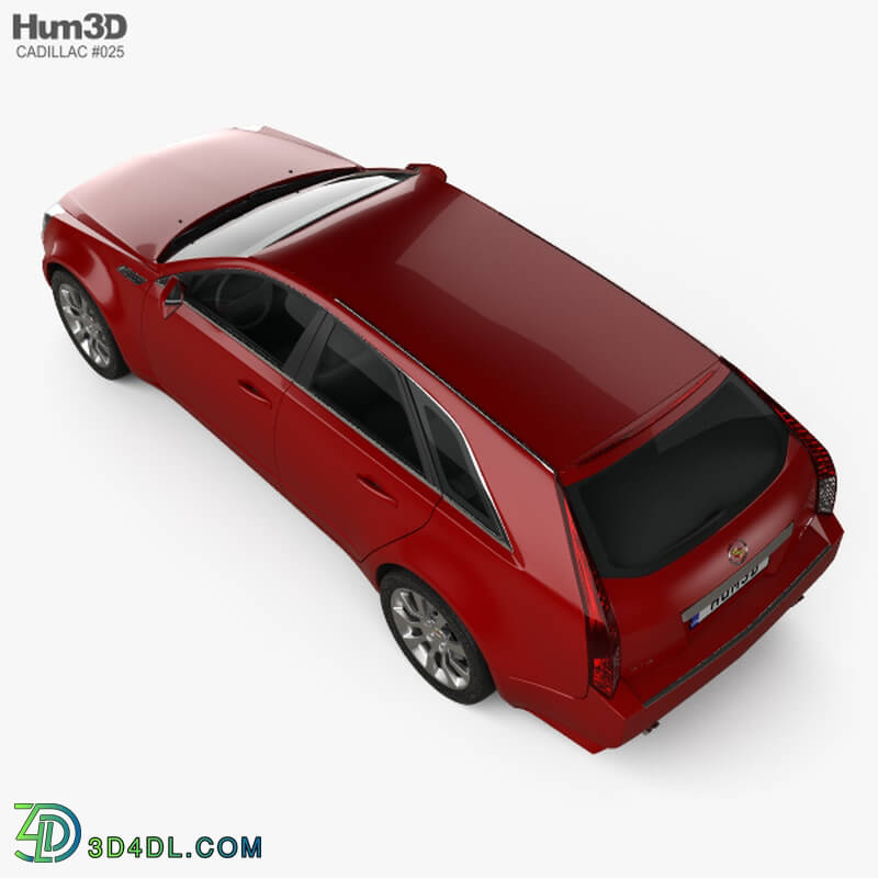 Hum3D Cadillac CTS sport wagon 2009