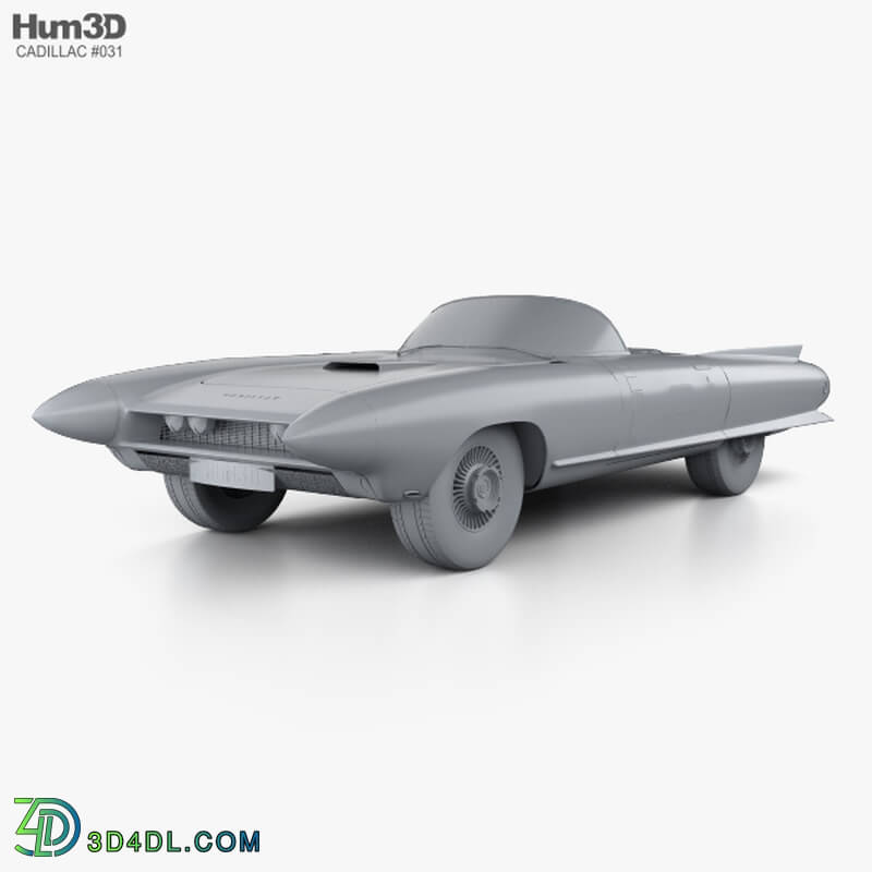 Hum3D Cadillac Cyclone concept 1959