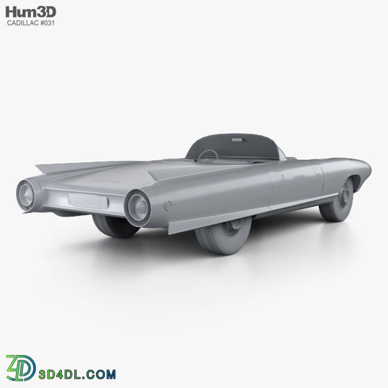 Hum3D Cadillac Cyclone concept 1959
