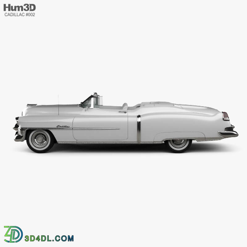 Hum3D Cadillac Eldorado Convertible 1953
