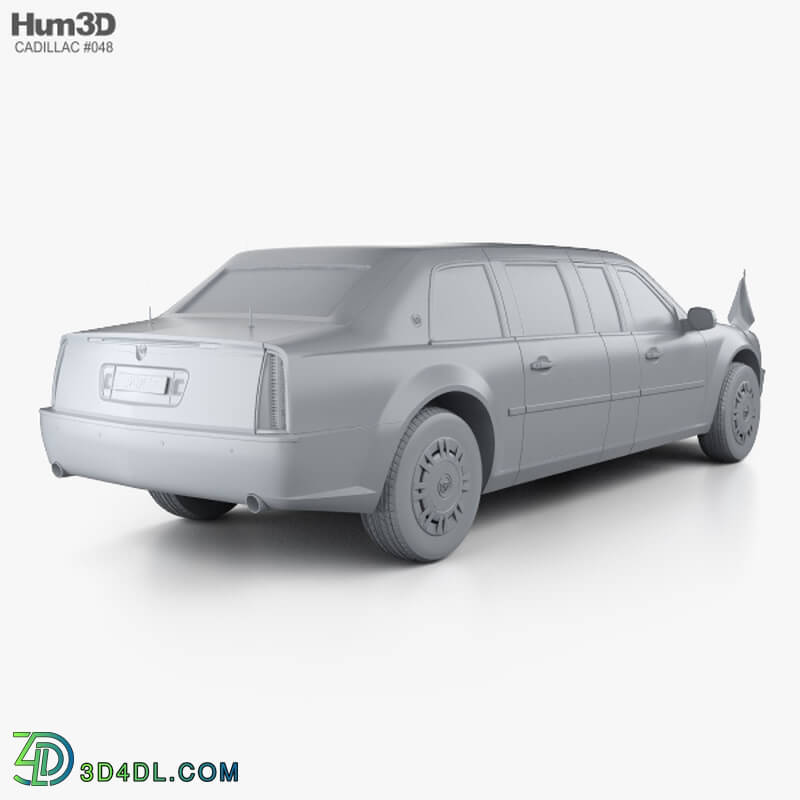 Hum3D Cadillac US Presidential State Car 2009