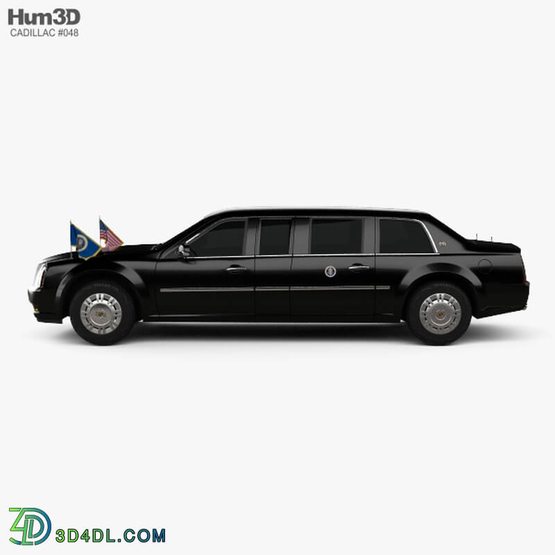 Hum3D Cadillac US Presidential State Car 2009