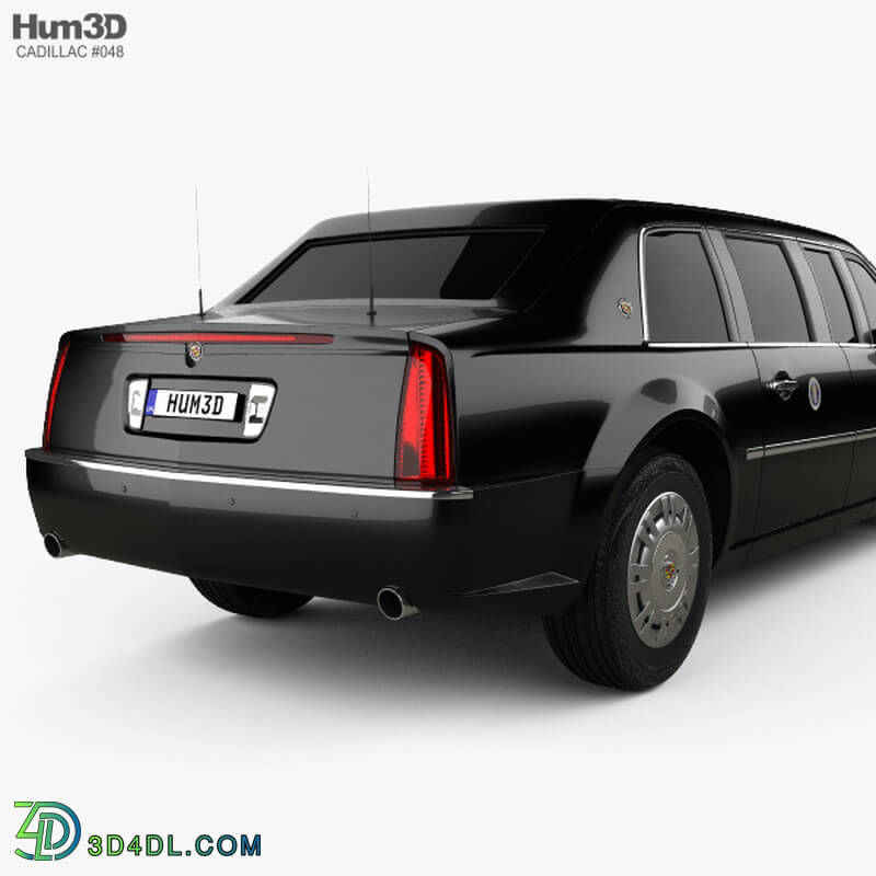 Hum3D Cadillac US Presidential State Car 2009