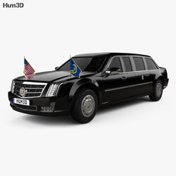 Hum3D Cadillac US Presidential State Car 2017 
