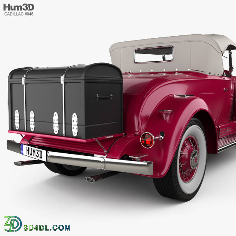 Hum3D Cadillac V 16 Roadster 1930