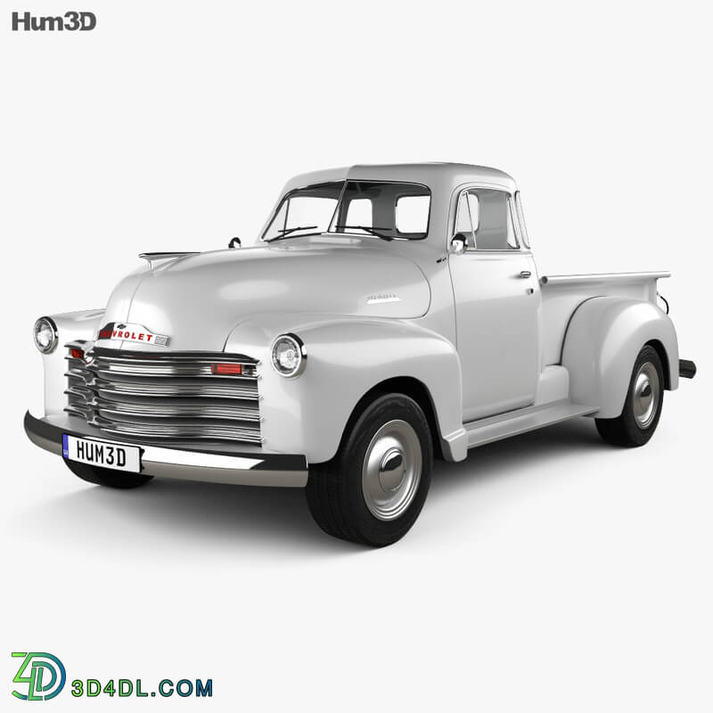 Hum3D Chevrolet Advance Design Pickup 1951