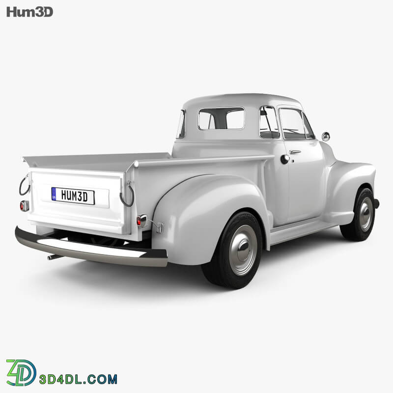 Hum3D Chevrolet Advance Design Pickup 1951