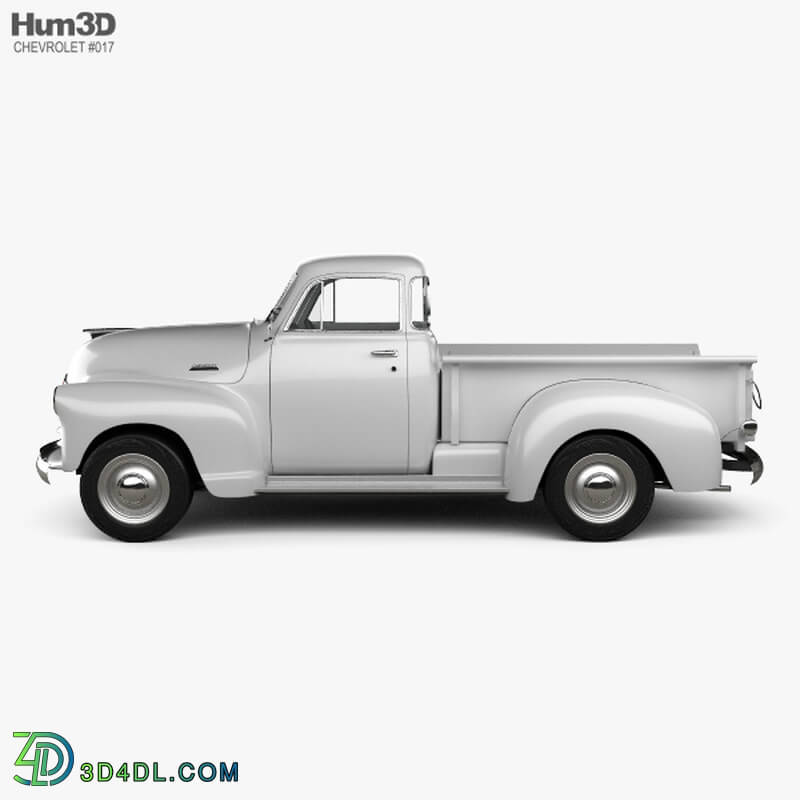 Hum3D Chevrolet Advance Design Pickup 1951