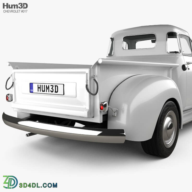 Hum3D Chevrolet Advance Design Pickup 1951