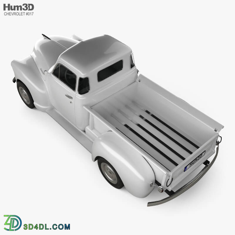 Hum3D Chevrolet Advance Design Pickup 1951