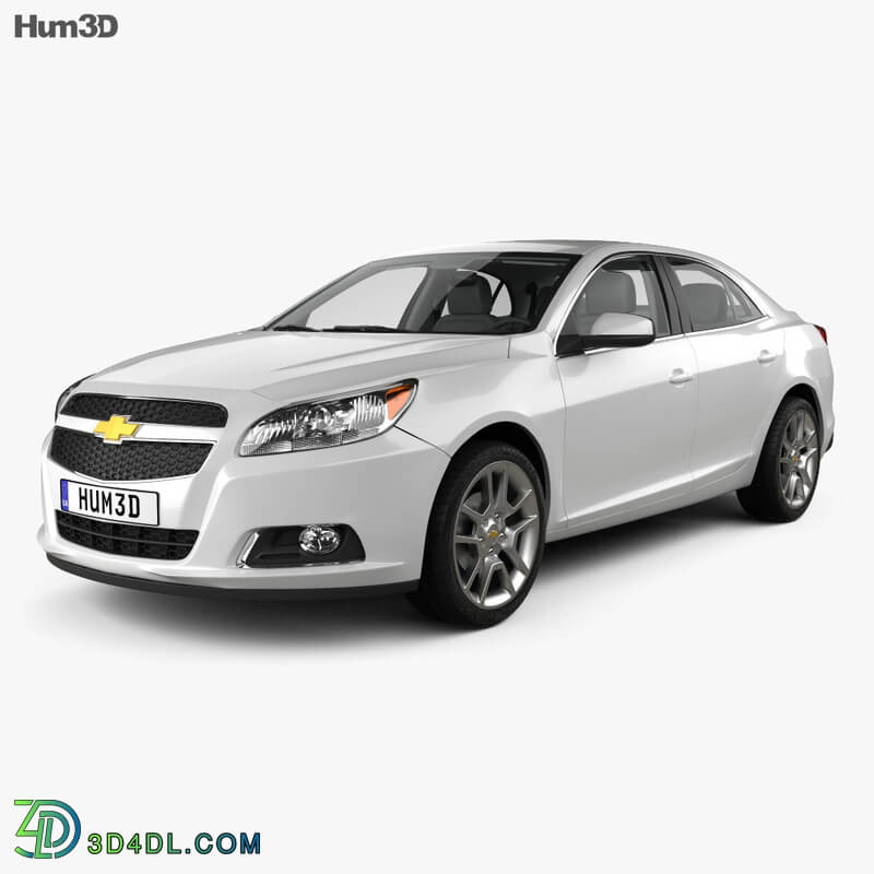 Hum3D Chevrolet Malibu with HQ interior 2013