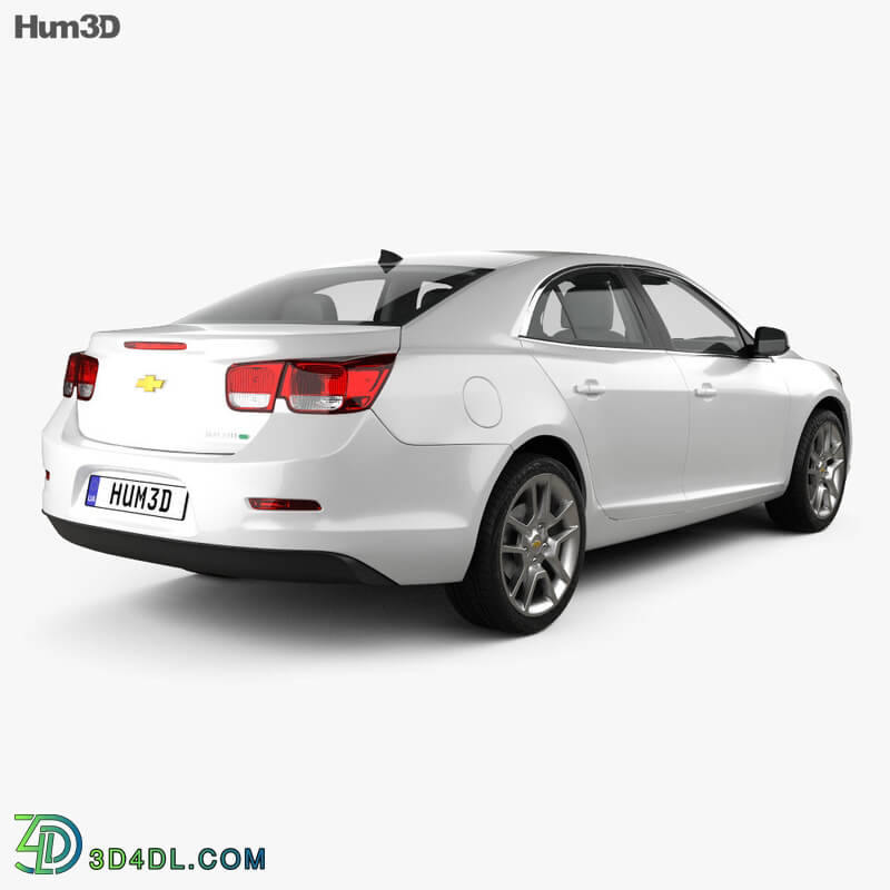 Hum3D Chevrolet Malibu with HQ interior 2013