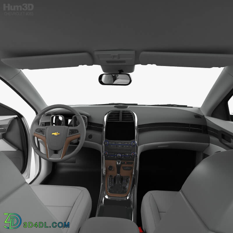 Hum3D Chevrolet Malibu with HQ interior 2013