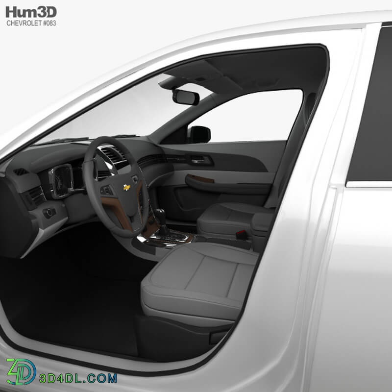 Hum3D Chevrolet Malibu with HQ interior 2013