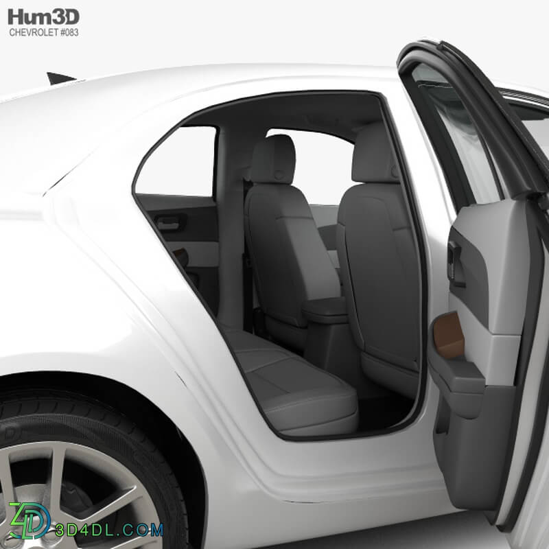 Hum3D Chevrolet Malibu with HQ interior 2013