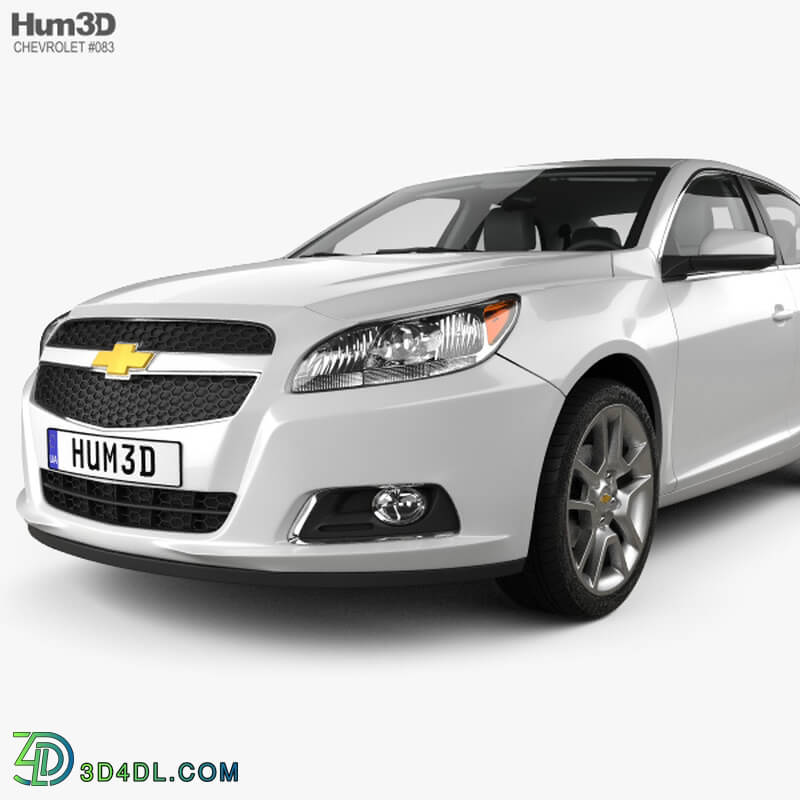 Hum3D Chevrolet Malibu with HQ interior 2013