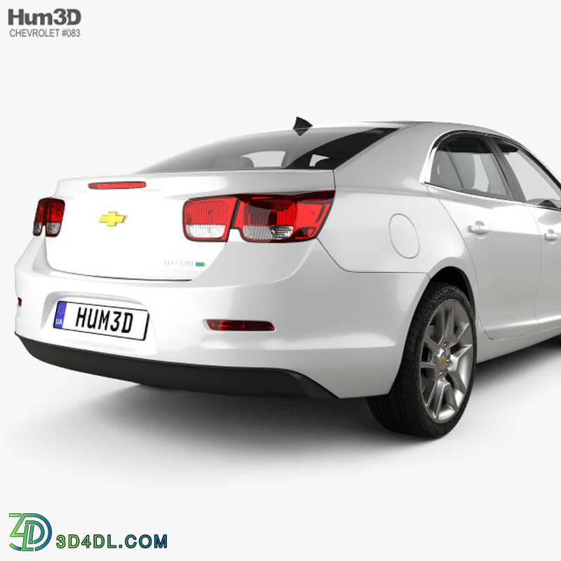 Hum3D Chevrolet Malibu with HQ interior 2013