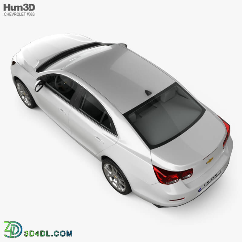 Hum3D Chevrolet Malibu with HQ interior 2013