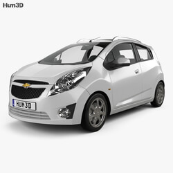 Hum3D Chevrolet Spark Beat 2010 