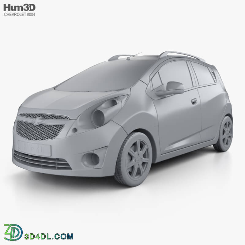 Hum3D Chevrolet Spark Beat 2010