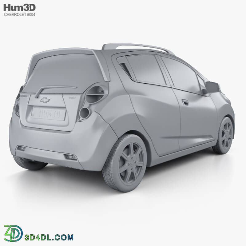 Hum3D Chevrolet Spark Beat 2010