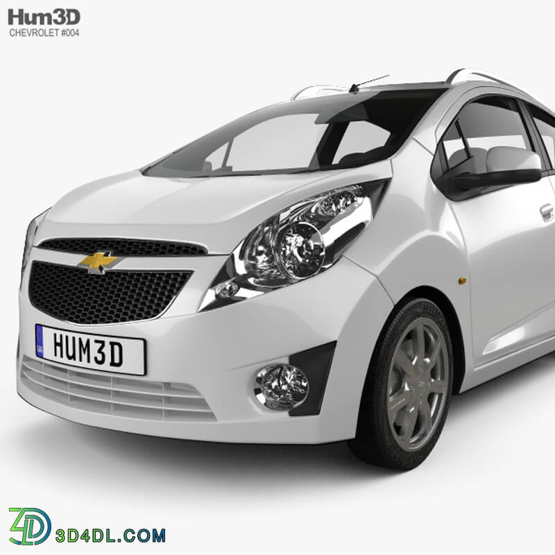 Hum3D Chevrolet Spark Beat 2010