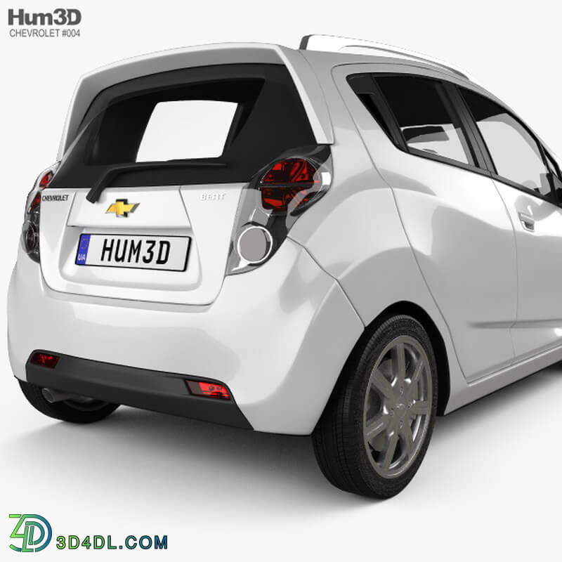 Hum3D Chevrolet Spark Beat 2010